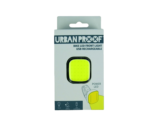 URBAN PROOF Oplaadbaar Fietslamp-Voorlicht