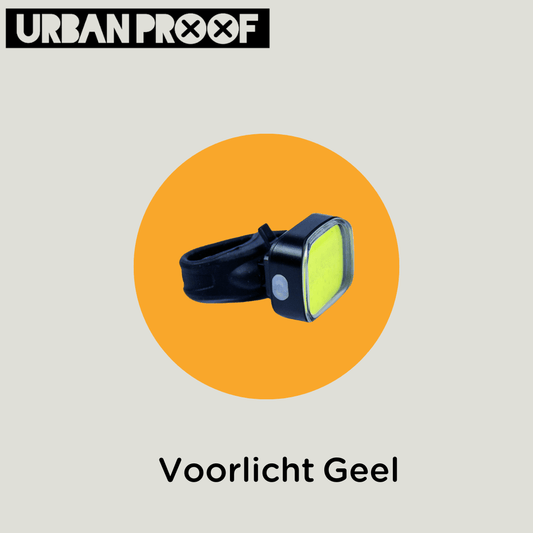 Urban Proof fietslicht Geel