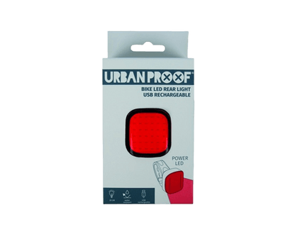 URBAN PROOF Oplaadbaar Fietslamp-Achterlicht