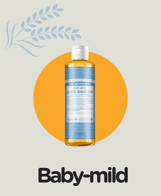 Dr. Bronner's Baby milde zeep-Pure-Castile Biologische Zeep