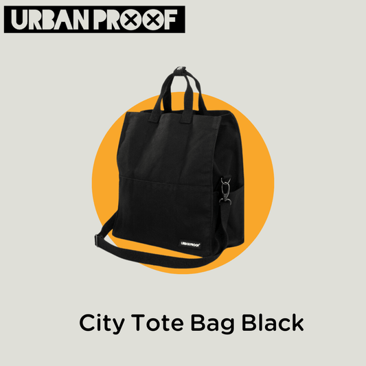 UrbanProof City Tote Bag Black