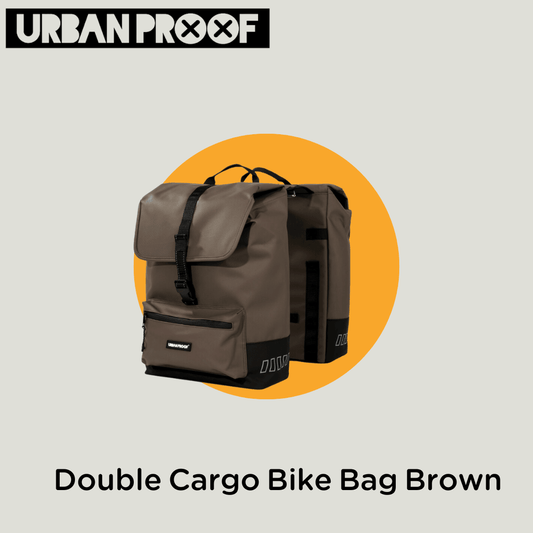 UrbanProof Double Cargo Bike Bag Brouwn