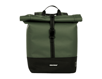 URBAN PROOF Dubbele Rolltop Bike Bag Green