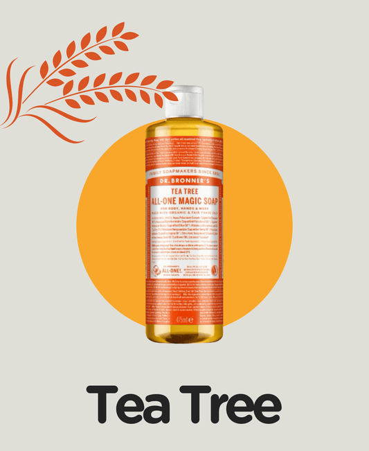 Dr. Bronner's Tea Tree   Pure Castile vloeibare zeep