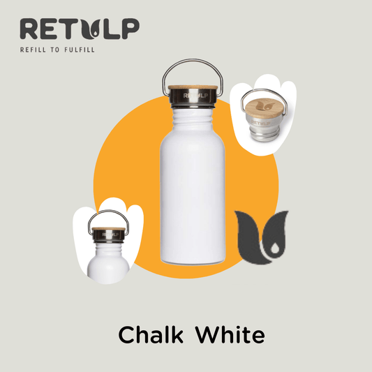 Retulp Urban Drinkfles Chalck White