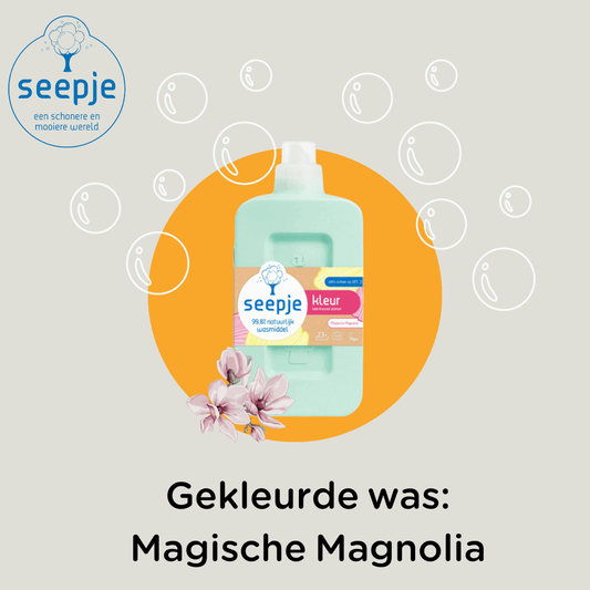 Seepje Vloeibaar Wasmiddel - Kleur - Magische Magnolia