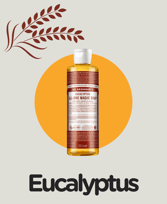 Dr. Bronner's Eucalyptus Pure-Castile Vloeibare Zeep - Biologische Zeep"